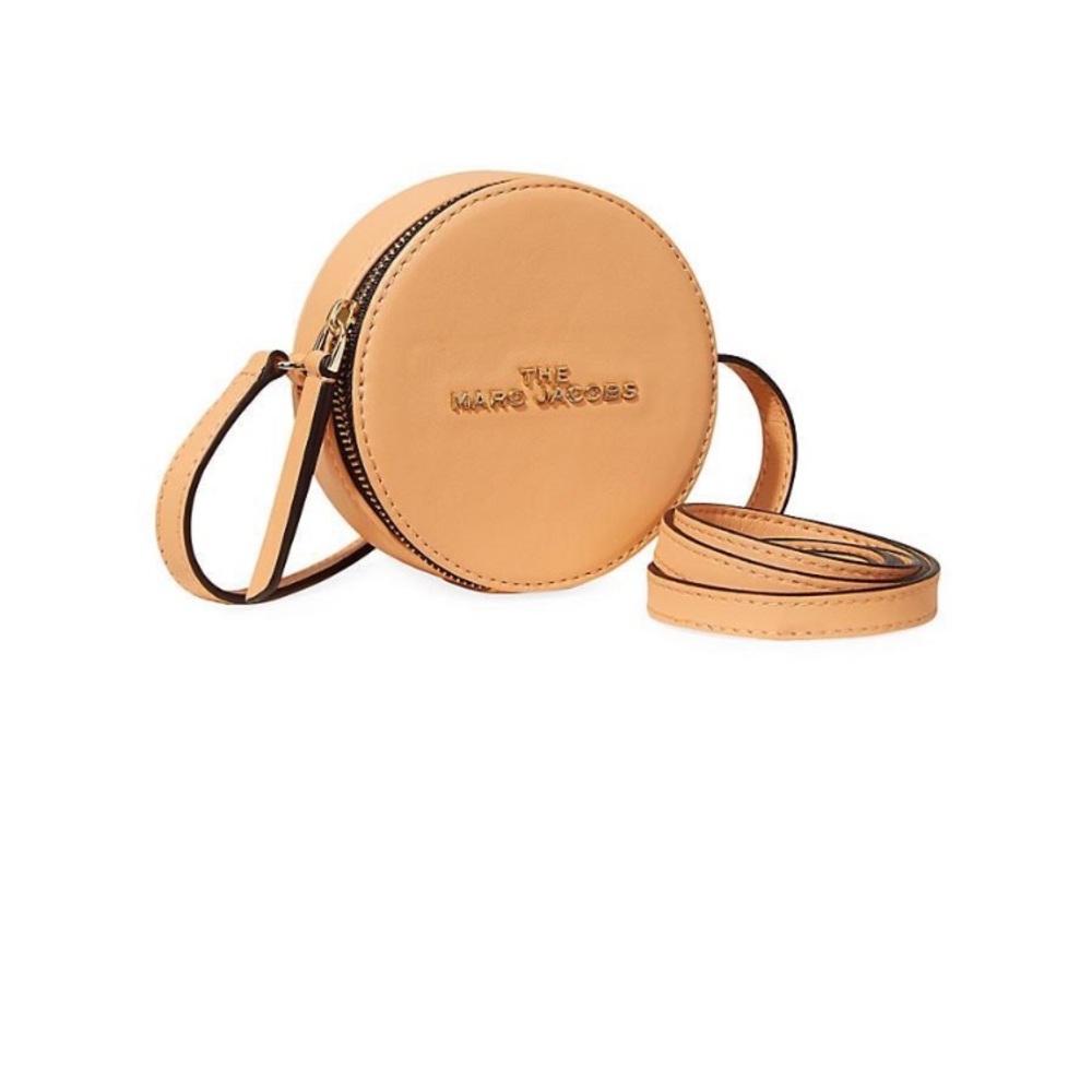 MARC JACOBS MINI ROUND BAG ORANGE CHIFFON